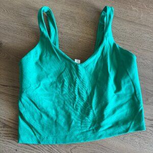 lululemon Align tank Kelly green size 8
